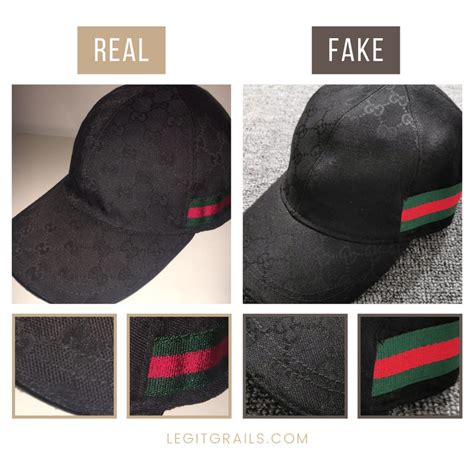 gucci cap original vs fake deutsch|Gucci knockoff caps.